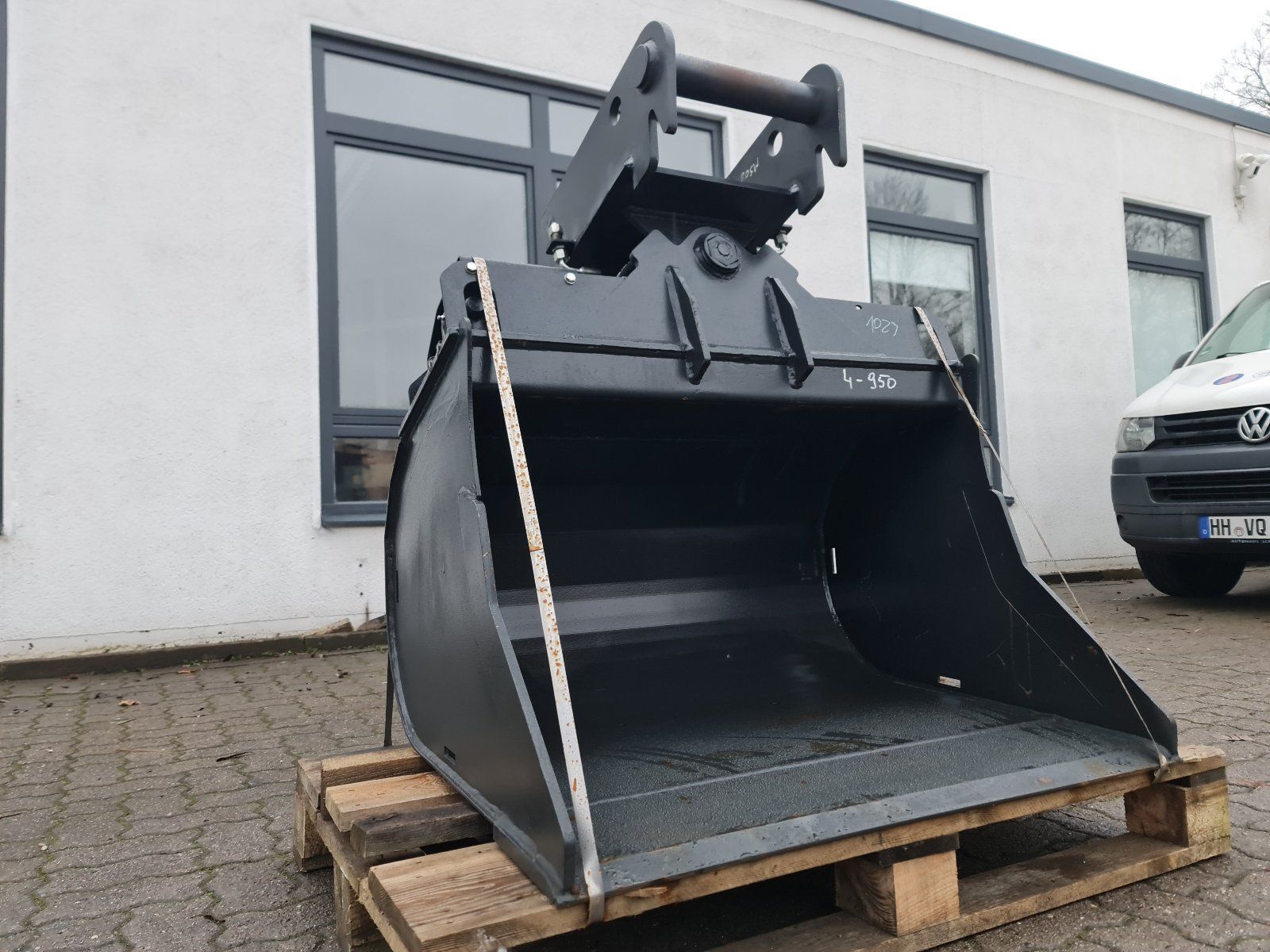 Hydraulischer Schwenk Tieflöffel 950mm für MS08 6-8t