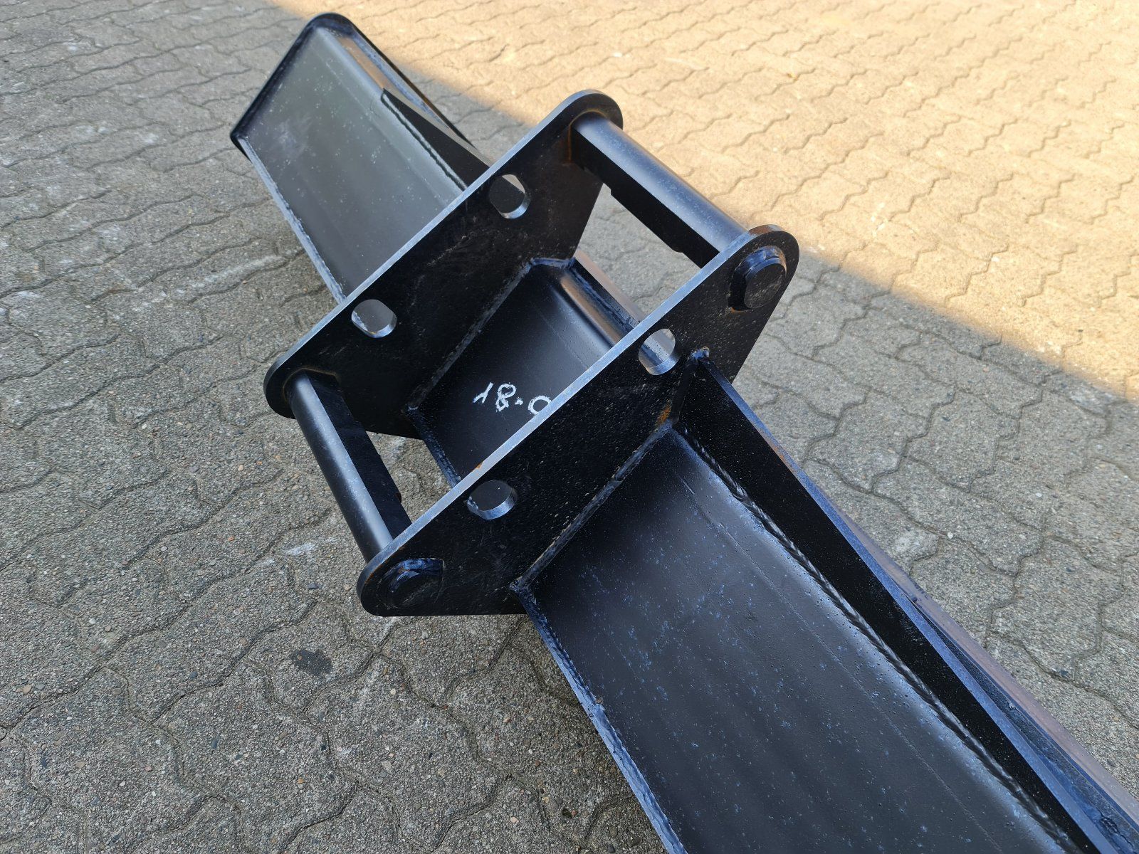 200cm starr Grabenräumlöffel Planierschaufel für MS08 – Bild 4