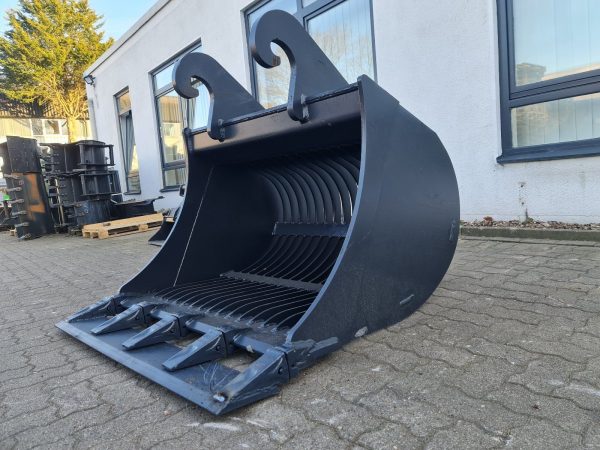 130cm Siebschaufel Sieblöffel CW20 CW30VORBAUSCHNEIDE, 13-18t – Bild 4