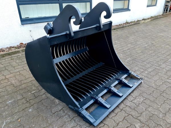 130cm Siebschaufel Sieblöffel CW20 CW30VORBAUSCHNEIDE, 13-18t